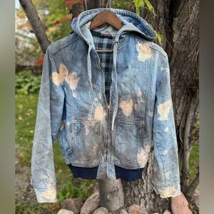 Vintage Denim Bomber